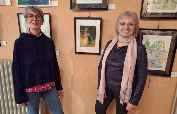 Anne-Marie Minois and Cathy Michot exhibit at the Prieuré