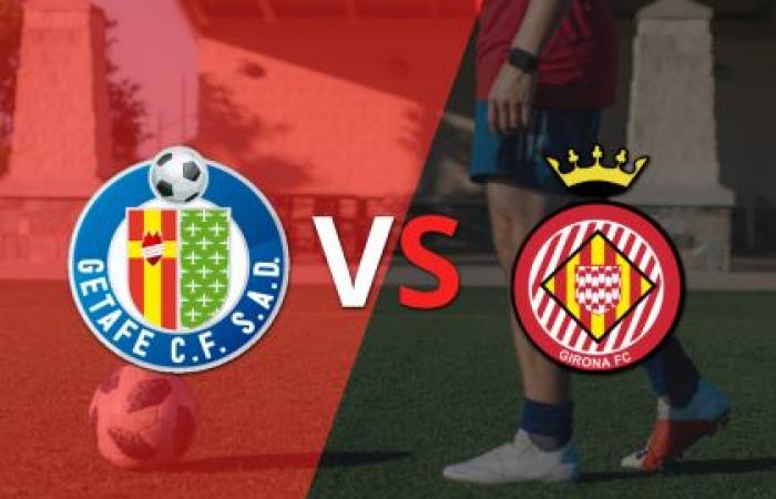 Le match entre Getafe et Gérone commence