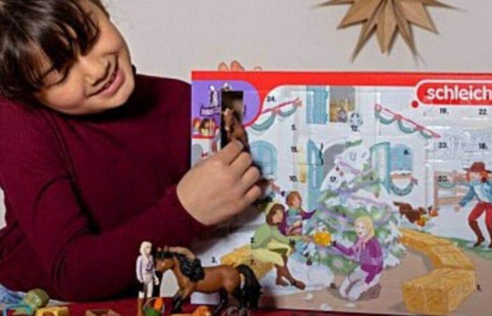 le calendrier de l’Avent Schleich est disponible chez E.Leclerc