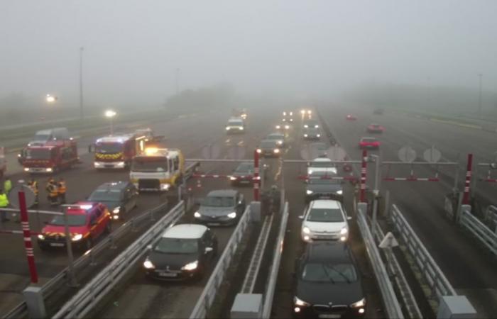 Dans l’Eure, quatre personnes blessées sur l’autoroute A 13 au péage d’Heudebouville