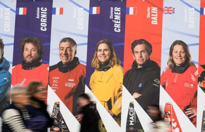 sur 40 concurrents, seules six femmes prennent le départ du Vendée Globe