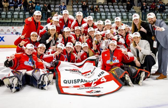 Ontario Rouge remporte l’or au Championnat national féminin U18 2024