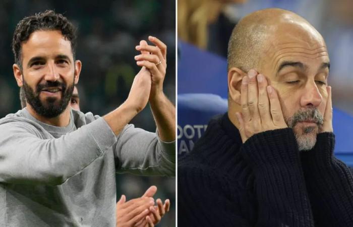 Ruben Amorim cherche désespérément à faire de l’ancien joueur de Man City qui a critiqué Pep Guardiola sa première signature à Man Utd – Man Utd