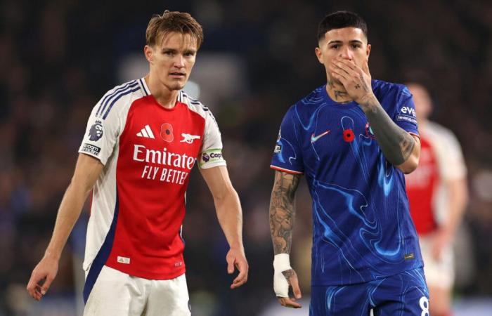 ???? Chelsea et Arsenal s’annulent dans un derby passionnant à Londres