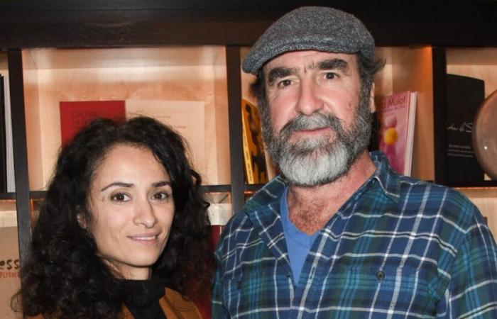 Eric Cantona soutenu par son épouse Rachida Brakni pour un discours difficile