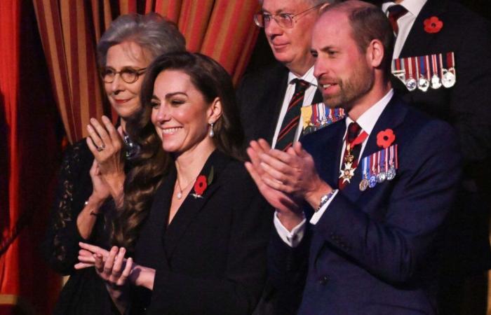 Avec la fin de la chimiothérapie, la princesse accélère son retour au public