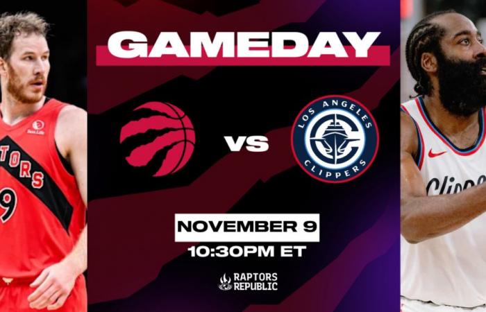 Raptors @ Clippers, 9 novembre