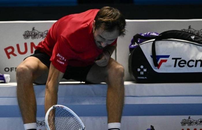 Daniil Medvedev battu d’entrée par Taylor Fritz