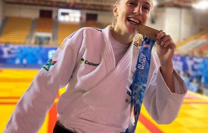 La Carcassonnaise Estelle Gaspard revient sur sa quatrième médaille d’or aux championnats du monde de jujitsu