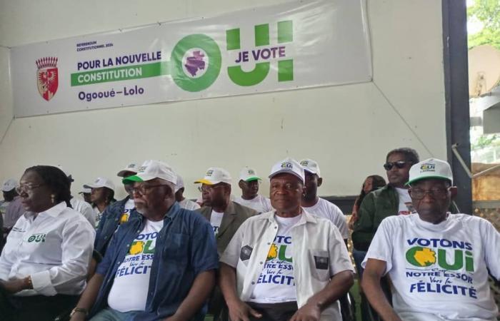 Ogooué-Lolo : La campagne du « Oui » au référendum bat son plein !