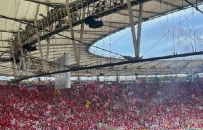 Les supporters de l’Atlético font une mosaïque en finale de la Copa do Brasil ; voir les photos