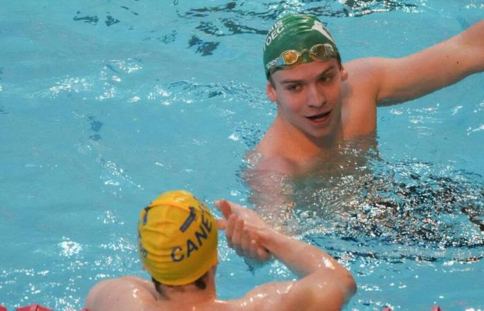 Léon Marchand de retour en compétition en France à Montauban avec un chrono insolent