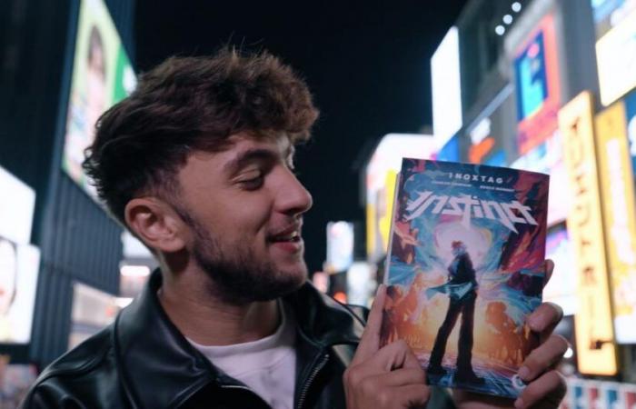 Après avoir conquis les cinémas, le YouTubeur Inoxtag se lance dans le manga