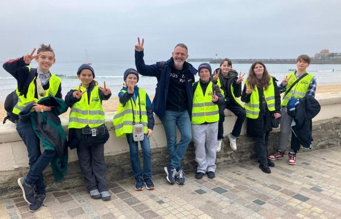 “Wow, son bateau est magnifique !”, ils ont choisi l’option Vendée Globe à l’école et encourageront Thomas Ruyant au départ