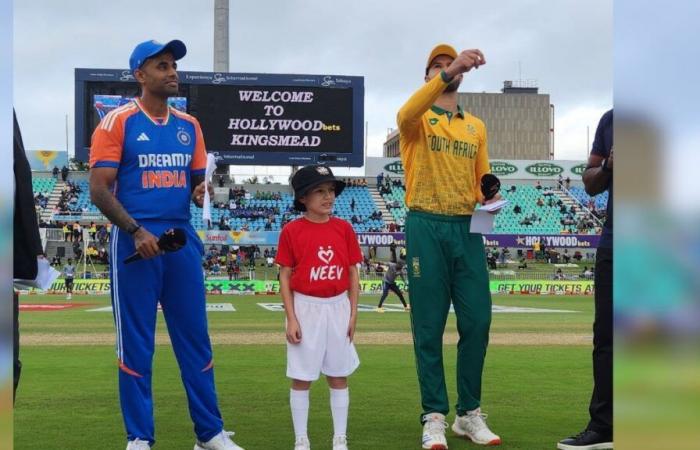 L’Afrique du Sud remporte le tirage au sort et choisit de jouer en premier contre l’Inde