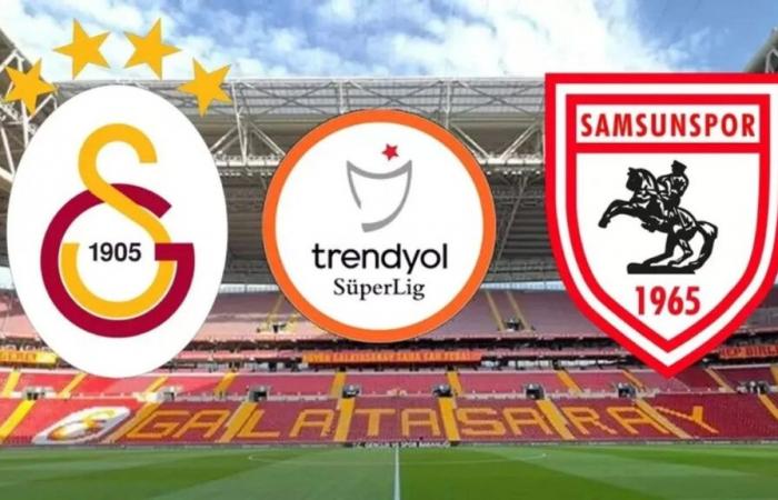 Diffusion en direct du match Galatasaray Samsunspor ! Voici les 11 premiers – Çorum News