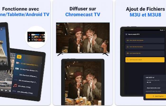 Applications IPTV pour diffuser et regarder la télévision sur Internet