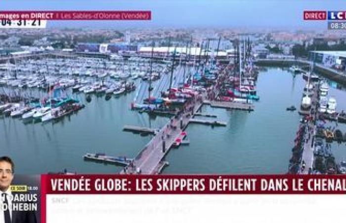 meilleur départ pour les 40 skippers en course