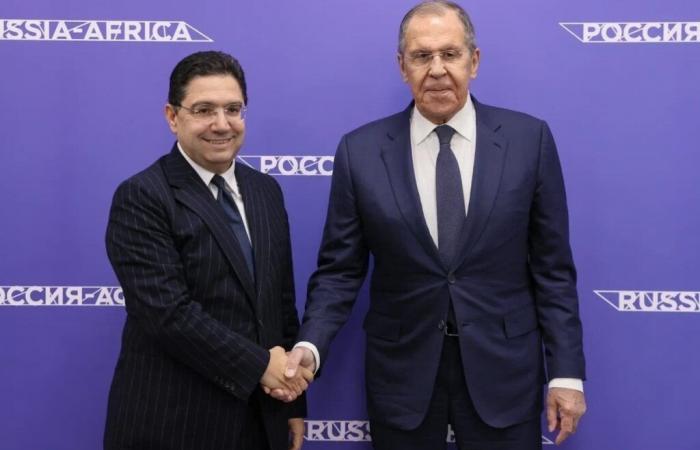 Bourita rencontre son homologue russe Sergueï Lavrov