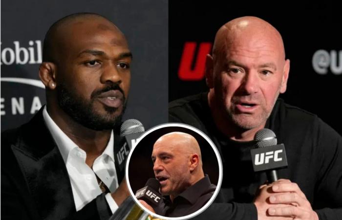 Le débat de Jon Jones GOAT s’est réglé sur l’expérience de Joe Rogan au milieu de l’obsession de Dana White pour la tête d’affiche de l’UFC 309