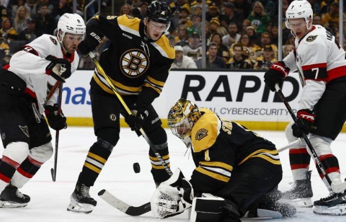 Les Bruins s’inclinent face aux Sénateurs, 3-2, en prolongation après un troisième match terne