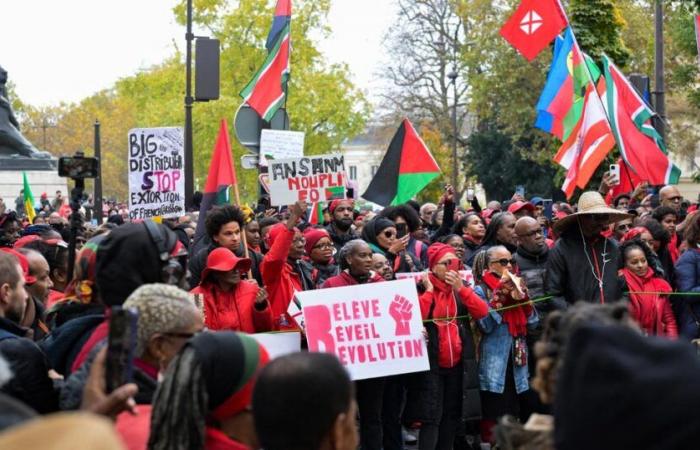 A Paris, des milliers de personnes « se retrouvent » face à la vie chère à l’étranger