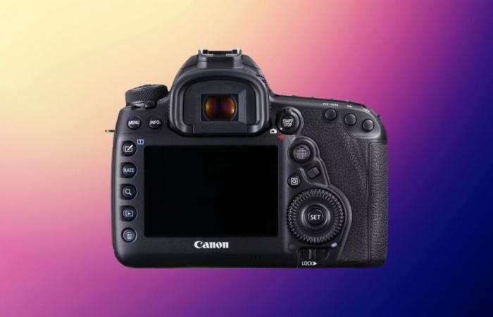 L’appareil photo Canon EOS 5D Mark IV voit son prix réduit de moitié ce dimanche