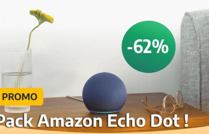 Amazon casse le prix de son Echo Dot avec ce pack avant-première du Black Friday !