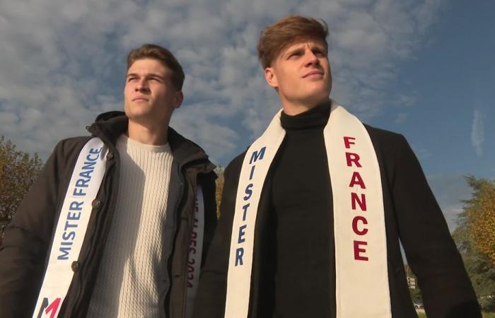 Mister France et Mister Rhône-Alpes, deux Haut-Savoyards qui souhaitent promouvoir le concours de beauté masculine