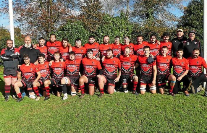 face au leader, le club de rugby de Landivisiau a fait le show devant son public