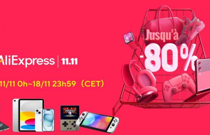 Pour Single Day, Nintendo Switch, iPad et iPhone sont aux prix les plus bas sur AliExpress