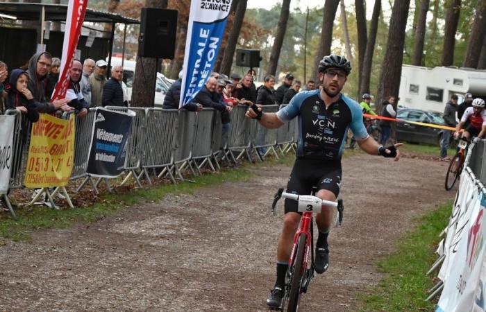 South Gironde – CYCLING — — Audric Pasquet wins the Lac de Clarens cyclo-cross in Casteljaloux