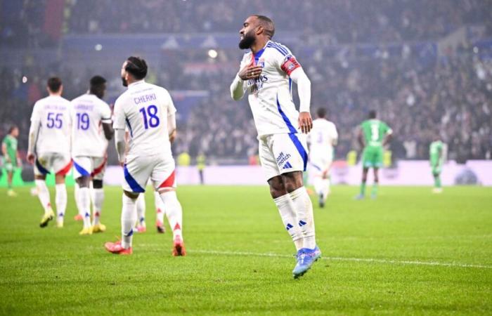 Le but de Lacazette d’offrir le derby aux Lyonnais