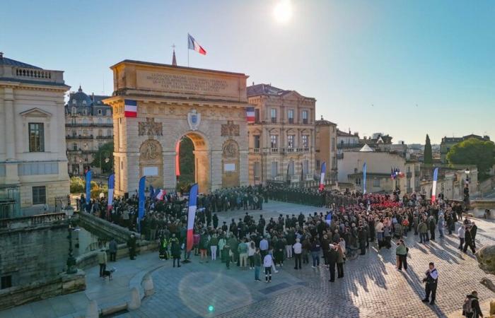 Le 11 novembre célébré sous l’Arc de Triomphe