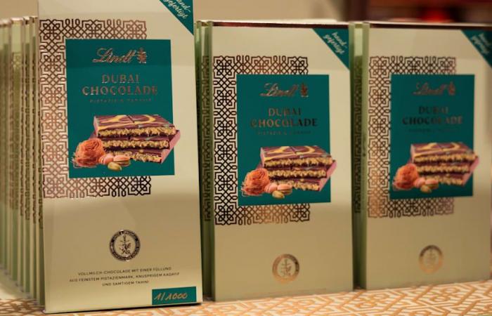 Chocolat de Dubaï de Lindt à Berlin ! BILD est en ligne