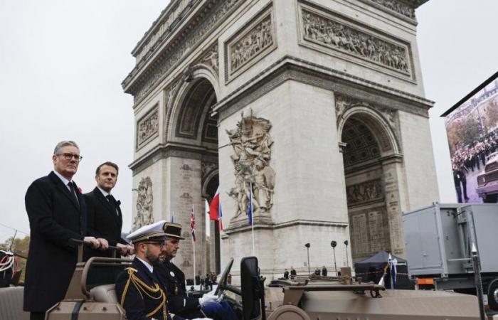 sur les Champs-Élysées, une commémoration “sous le signe de l’amitié franco-britannique”