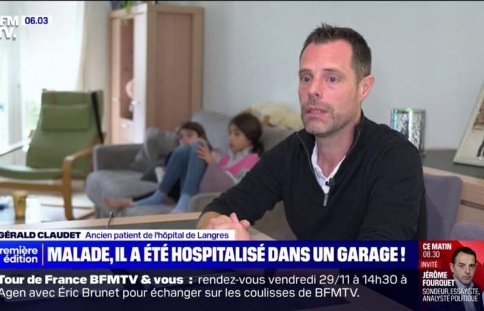 il se rend aux urgences pendant ses vacances et finit… dans un garage