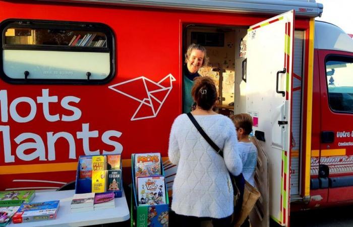 Marie traveling bookseller in Deux-Sèvres