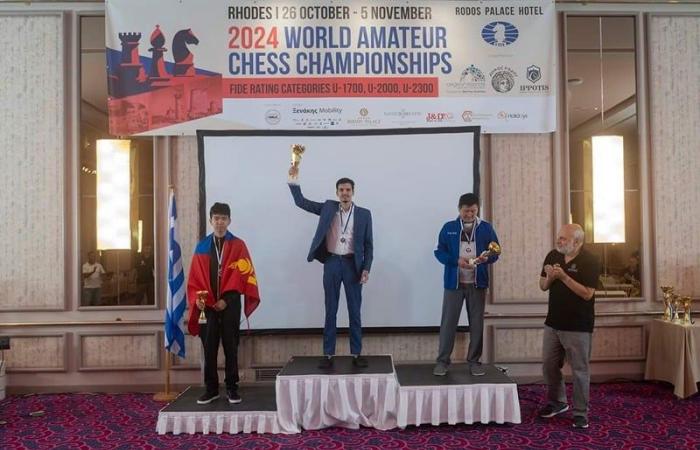 Yassine Rafik sacré champion du monde amateur à Rhodes