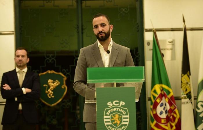 Superstition? João Pereira a présenté aujourd’hui… au même endroit à Amorim