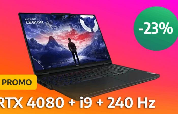 Avec sa RTX 4080, ce PC portable gamer Lenovo Legion Pro est en promotion -23%