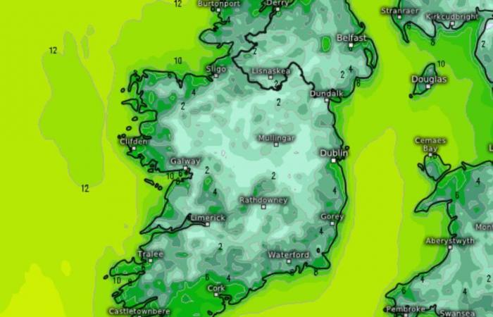 Met Eireann prévient que les températures chuteront jusqu’à 0 °C CE SOIR lors d’une vague de froid glacial alors que la période sèche se poursuit au milieu de la brume.