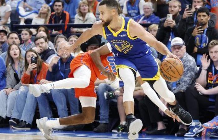 Stephen Curry fait exploser la défense du Thunder • Basket USA