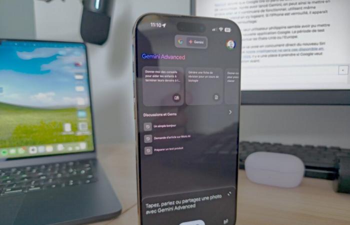 Gemini Live sur iPhone, c’est le Siri d’Apple Intelligence avant l’heure