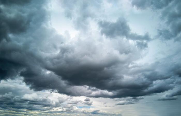 nuages ​​et températures en baisse