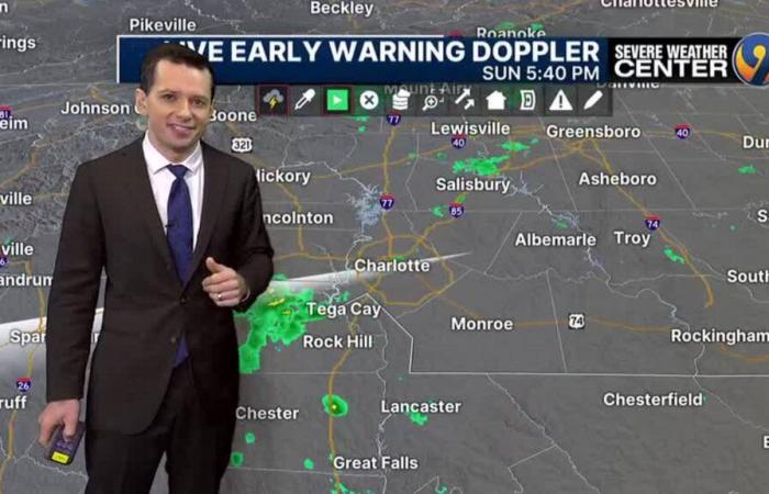 La pluie continue lundi matin – WSOC TV