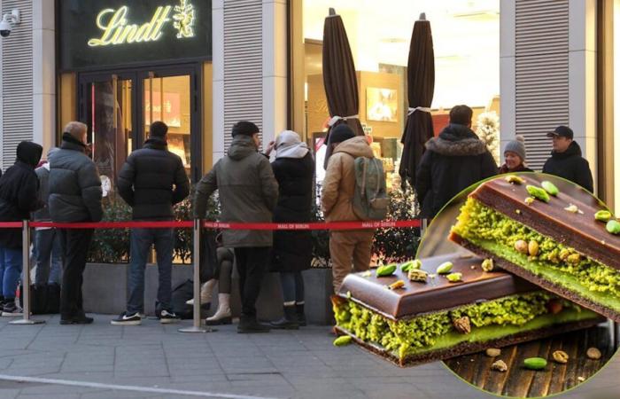 Chocolat de Dubaï de Lindt à Berlin ! BILD est en ligne