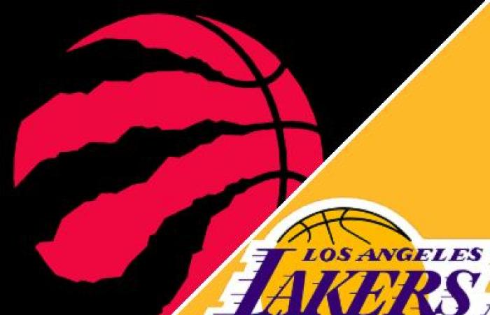 Lakers 123-103 Raptors (10 novembre 2024) Récapitulatif du match