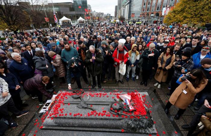 Les Canadiens célèbrent le jour du Souvenir d’un océan à l’autre