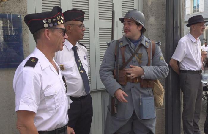 Julien, passionné d’histoire, rend hommage aux Poilus